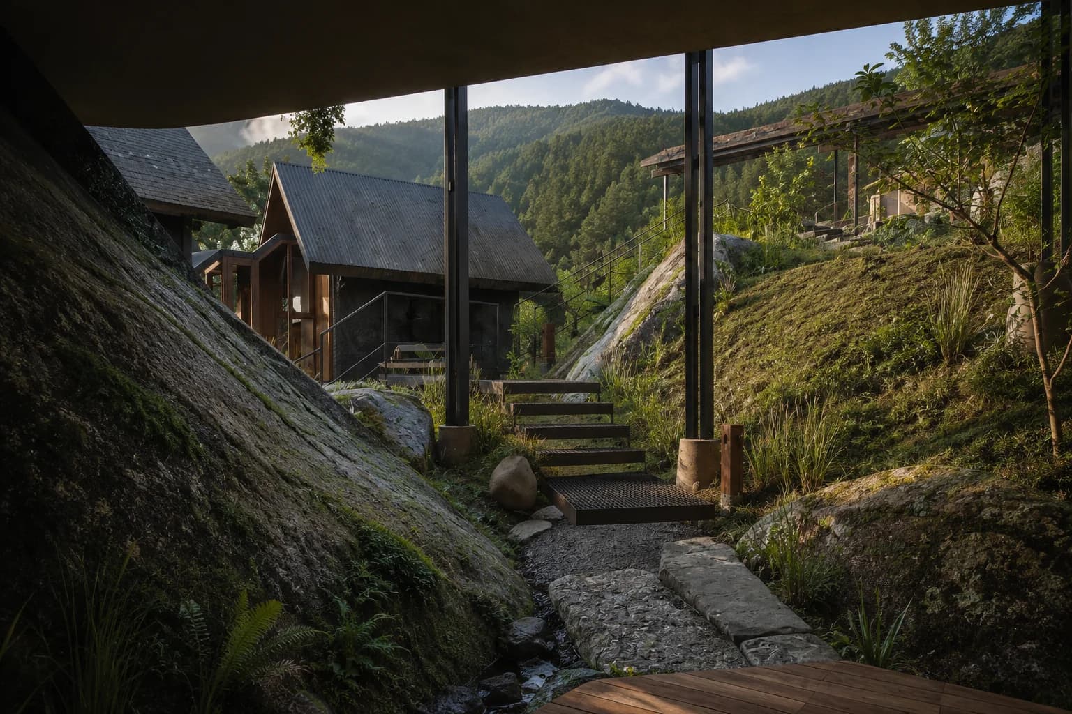 DAU Retreat — architectural render 9