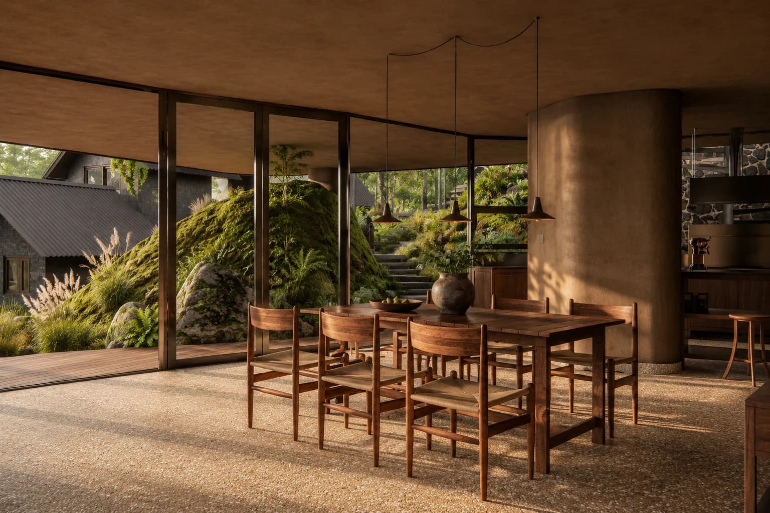 DAU Retreat — architectural render 1