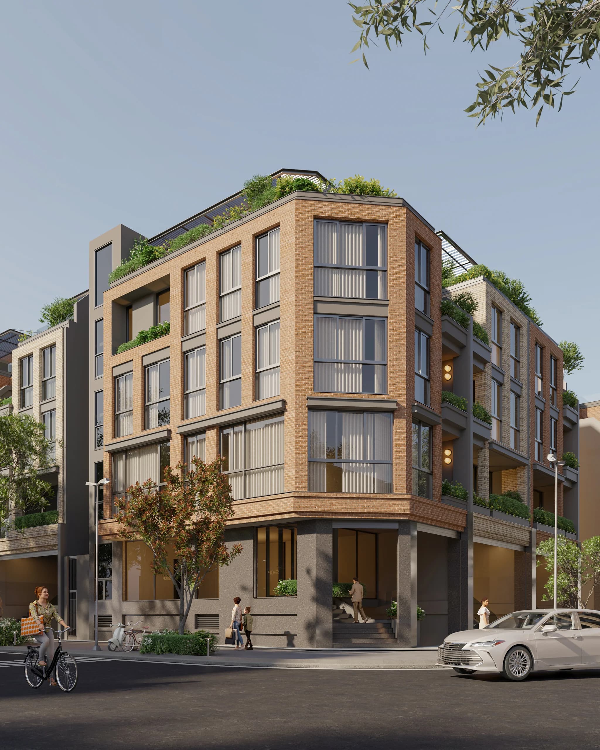 Green Garden — architectural render 2