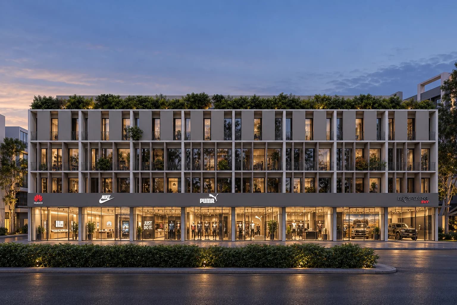 Khu NOXH An Duong — architectural render 2