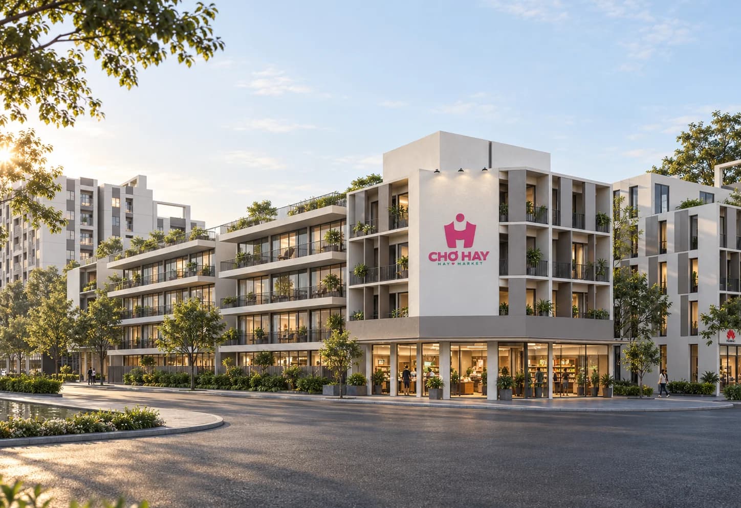 Khu NOXH An Duong — architectural render 5