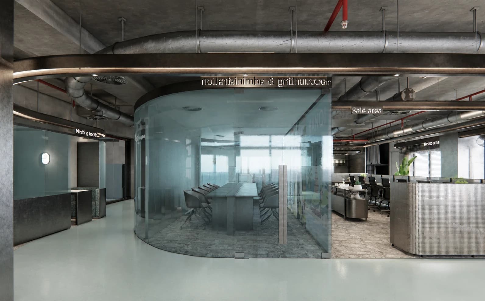 KKday Office — architectural render 3