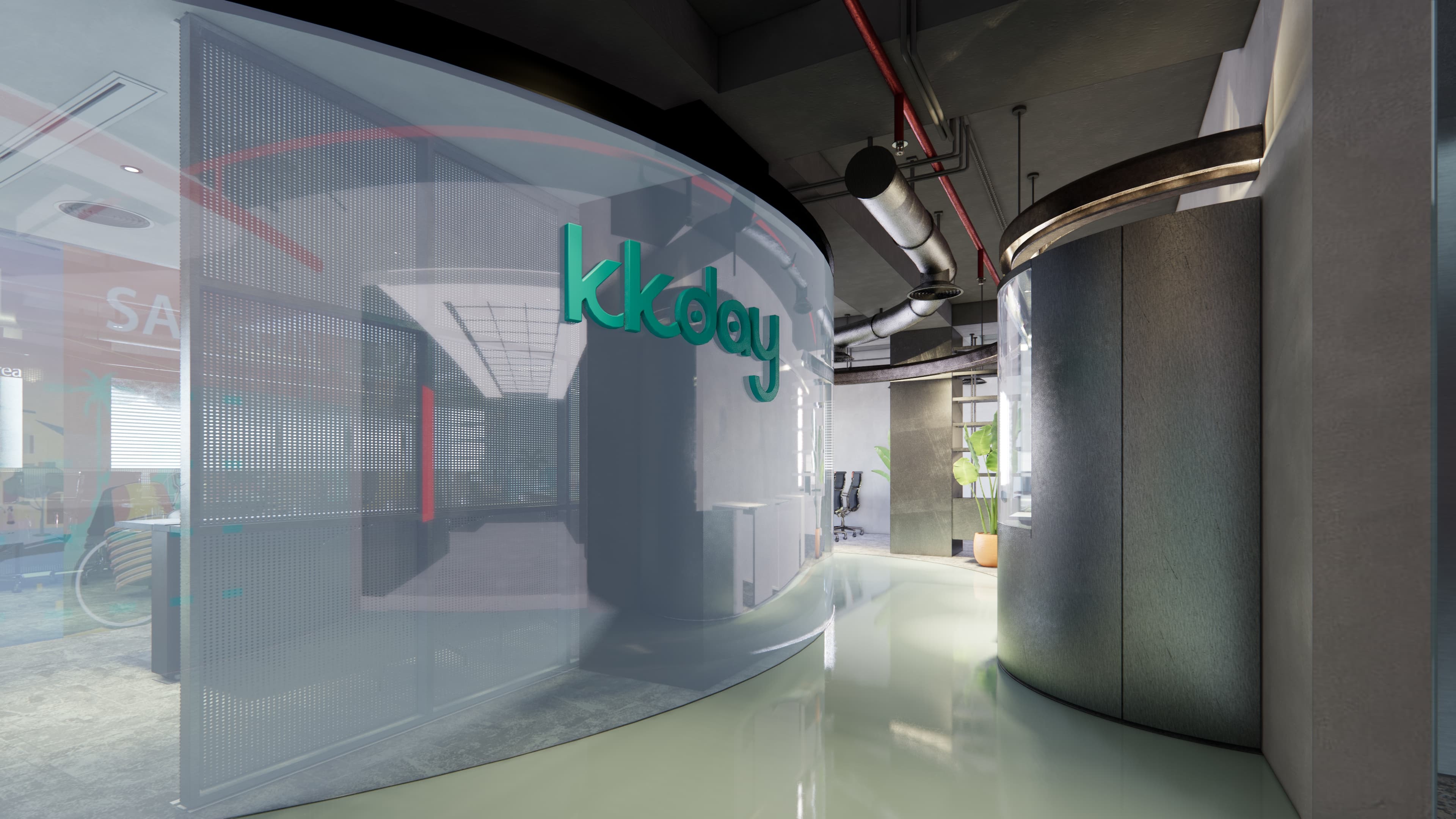 KKday Office — architectural render 8