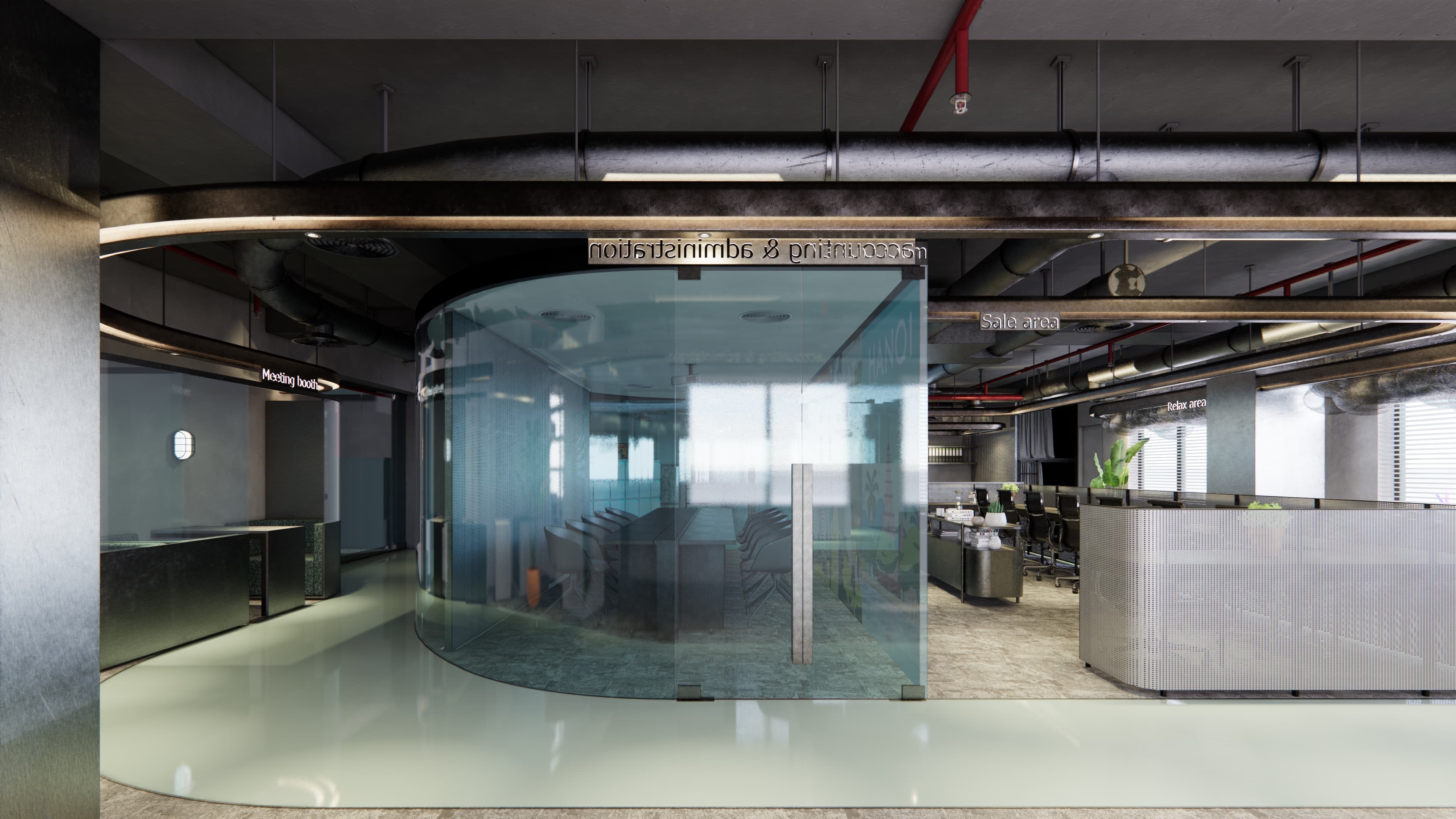 KKday Office — architectural render 10