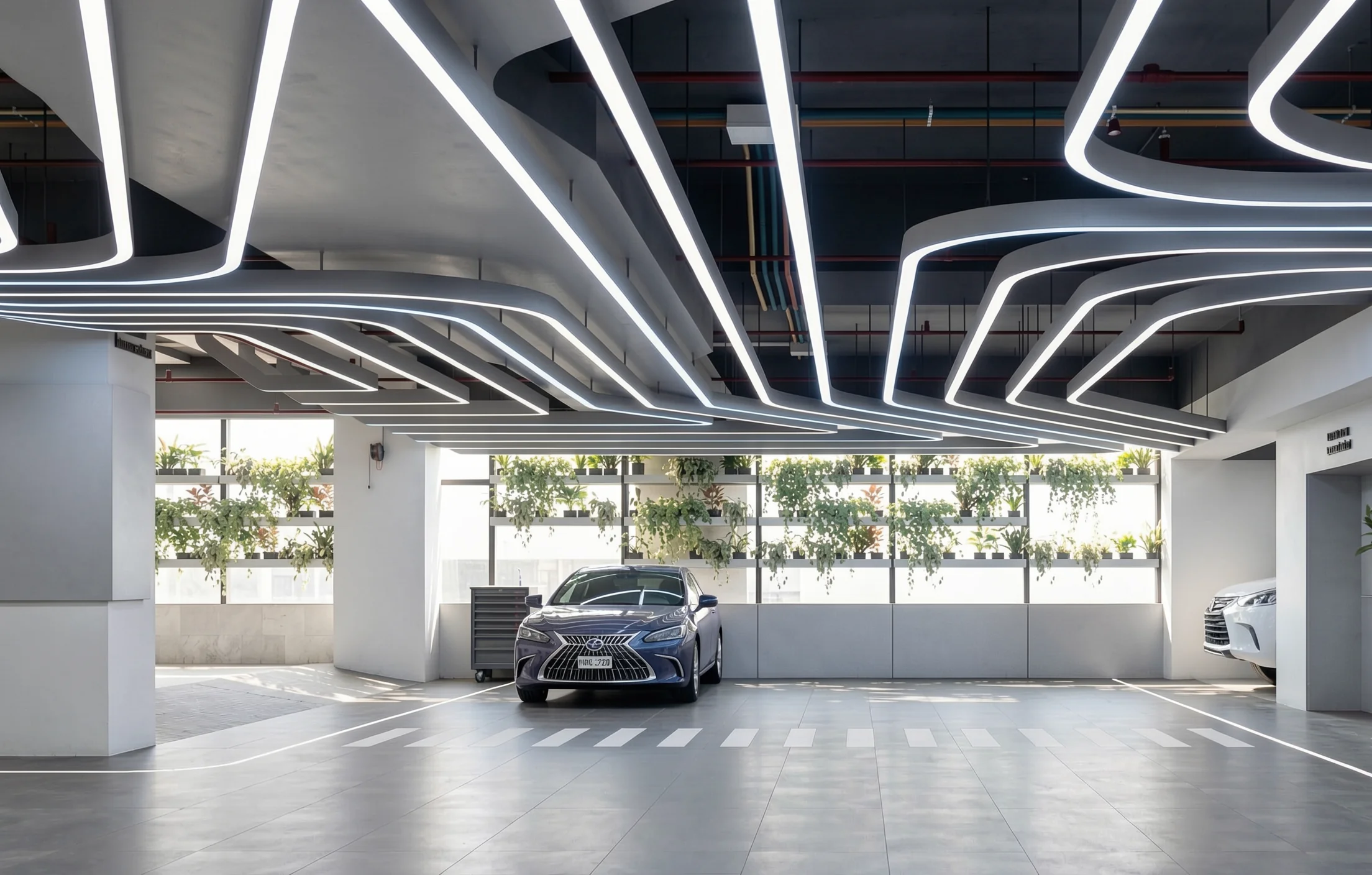 Lexus Workshop — architectural render 6