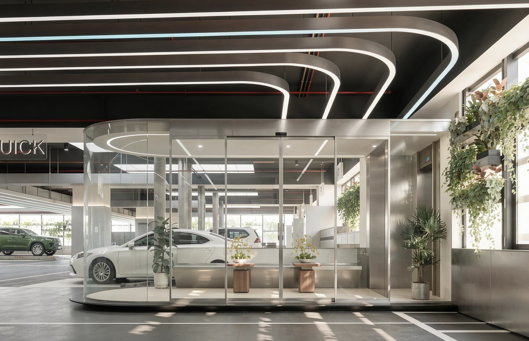Lexus Workshop — architectural render 12