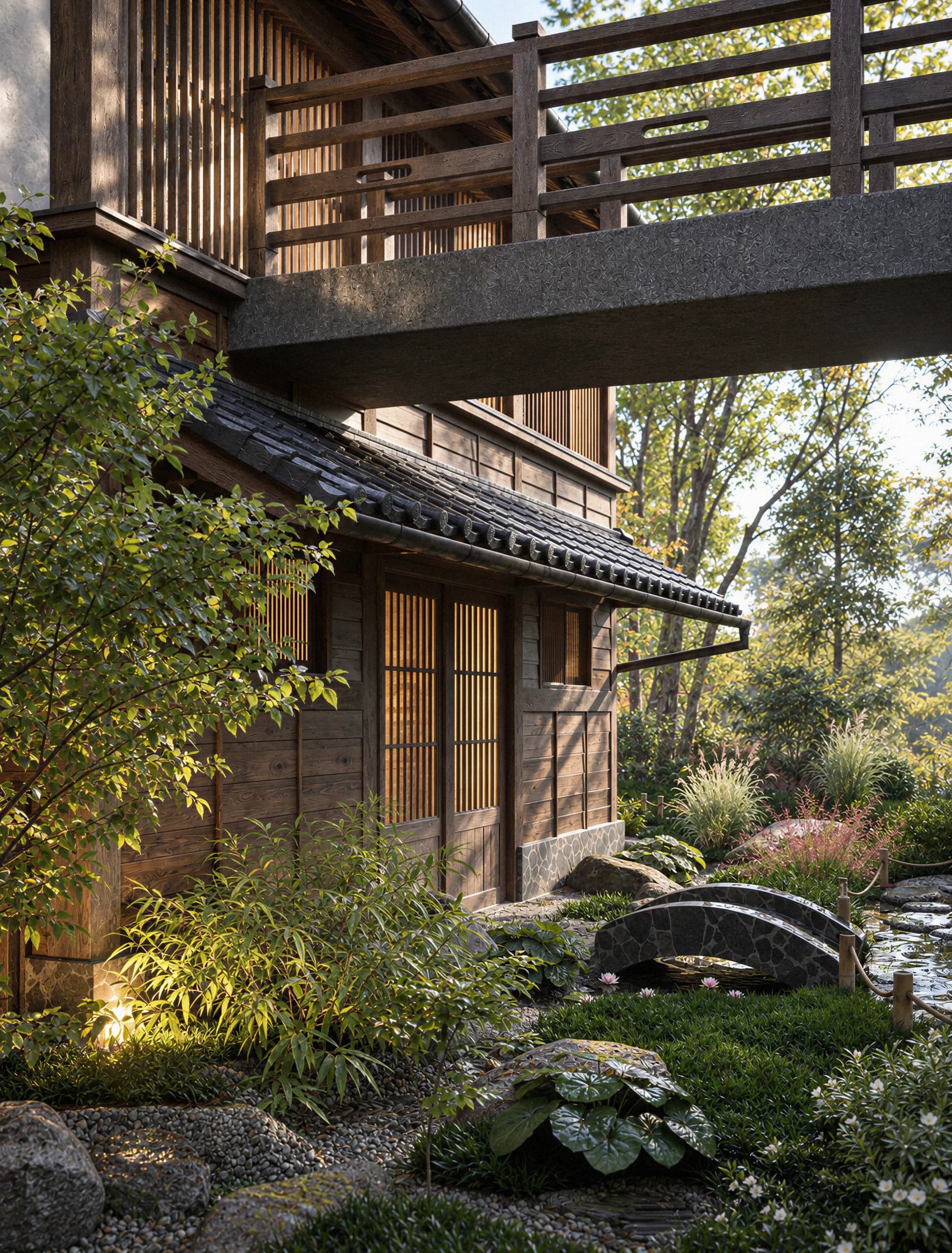 Mei House — architectural render 3