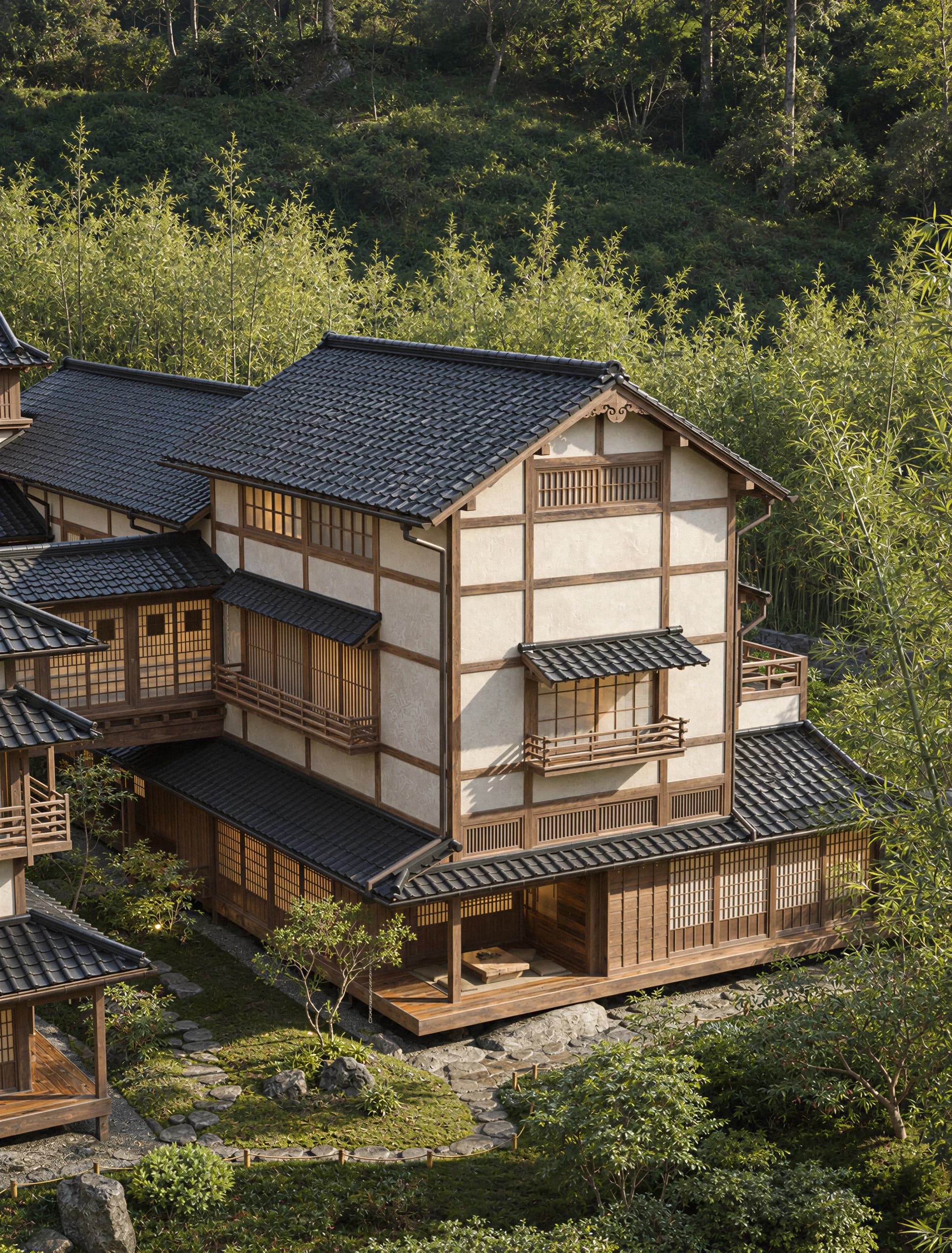 Mei House — architectural render 10