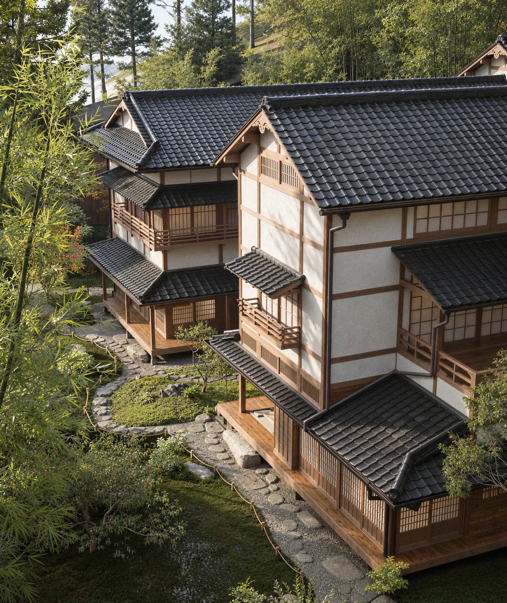 Mei House — architectural render 12