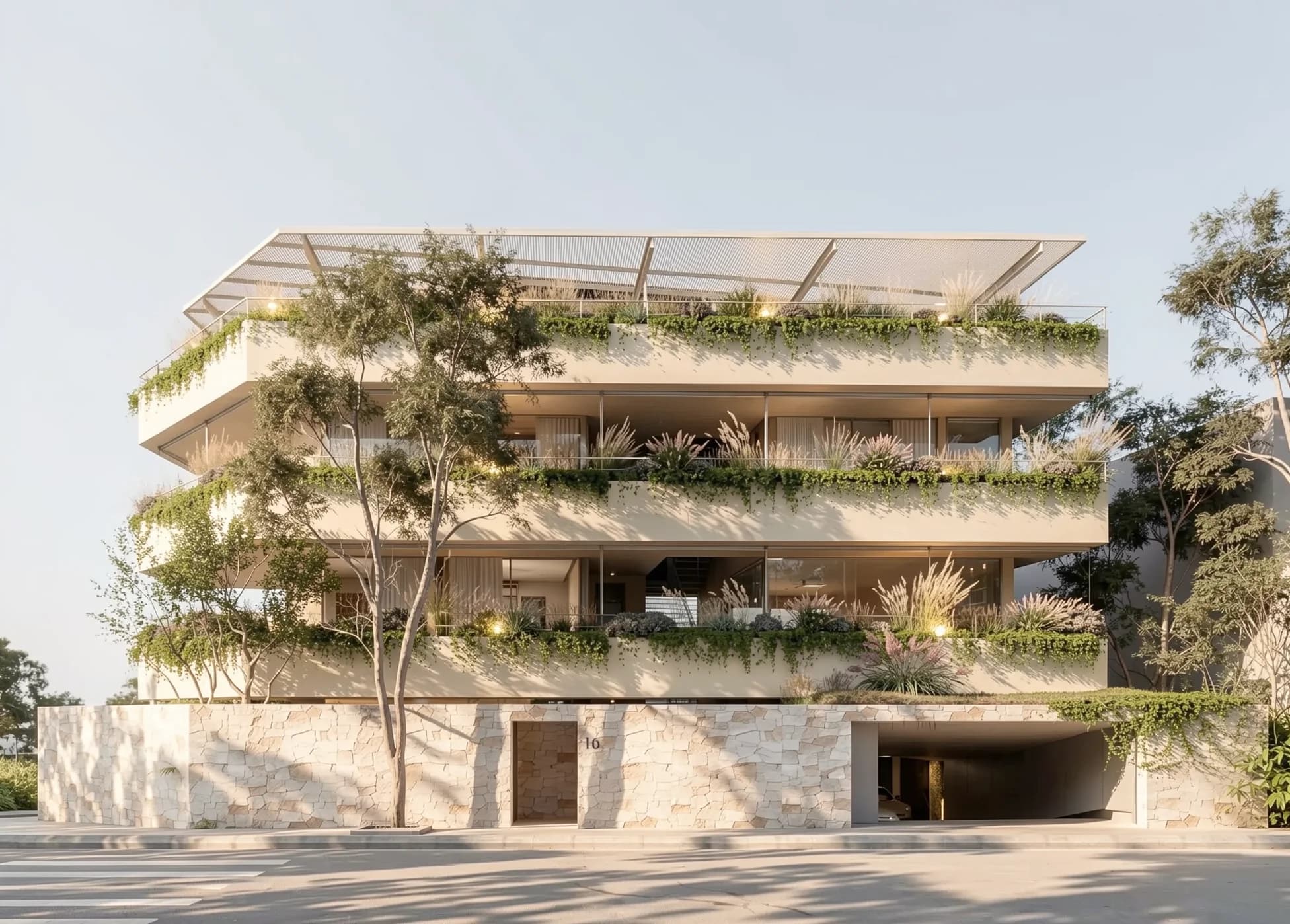 Nha Trang Villa — architectural render 1