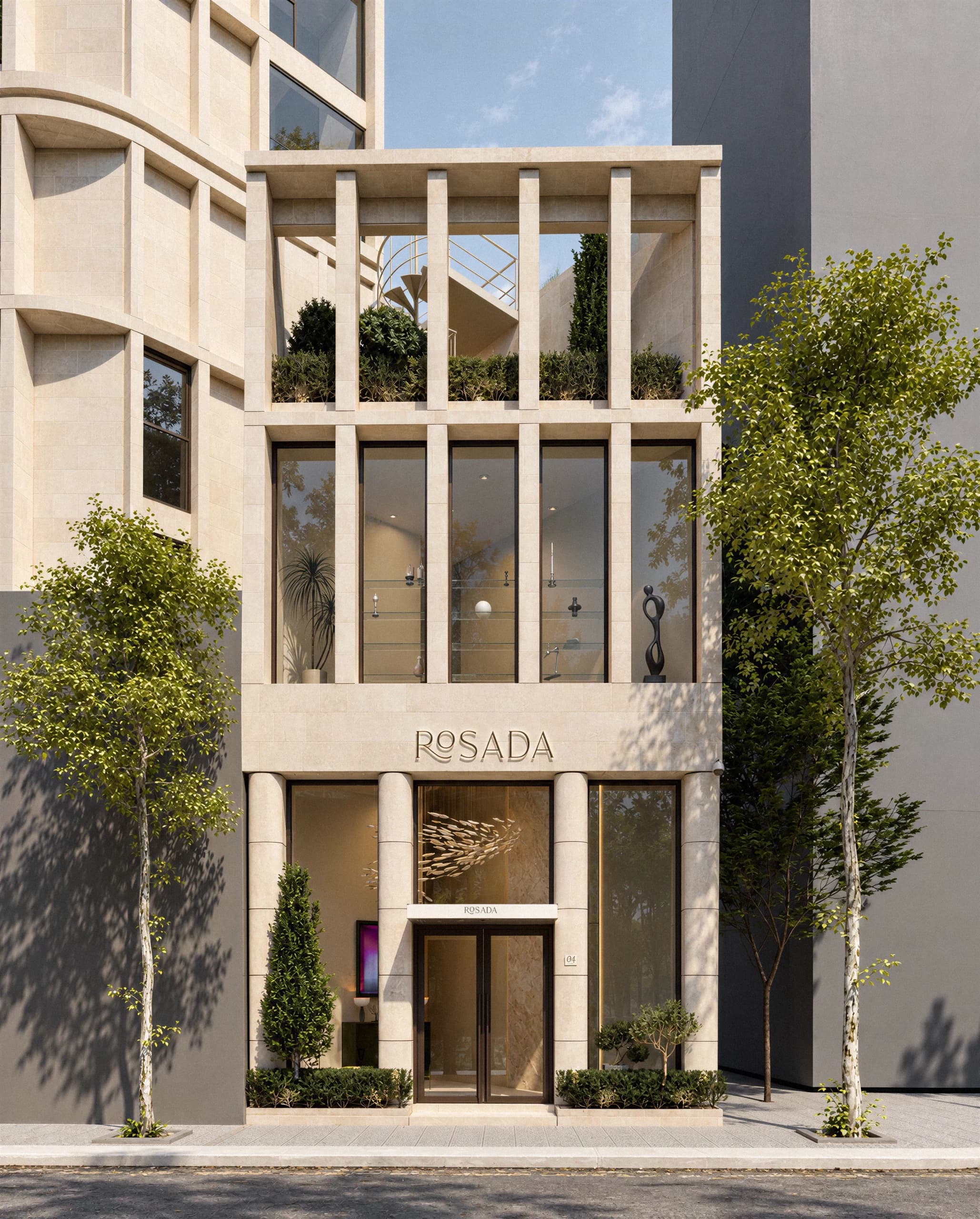 Rosada Building — architectural render 1