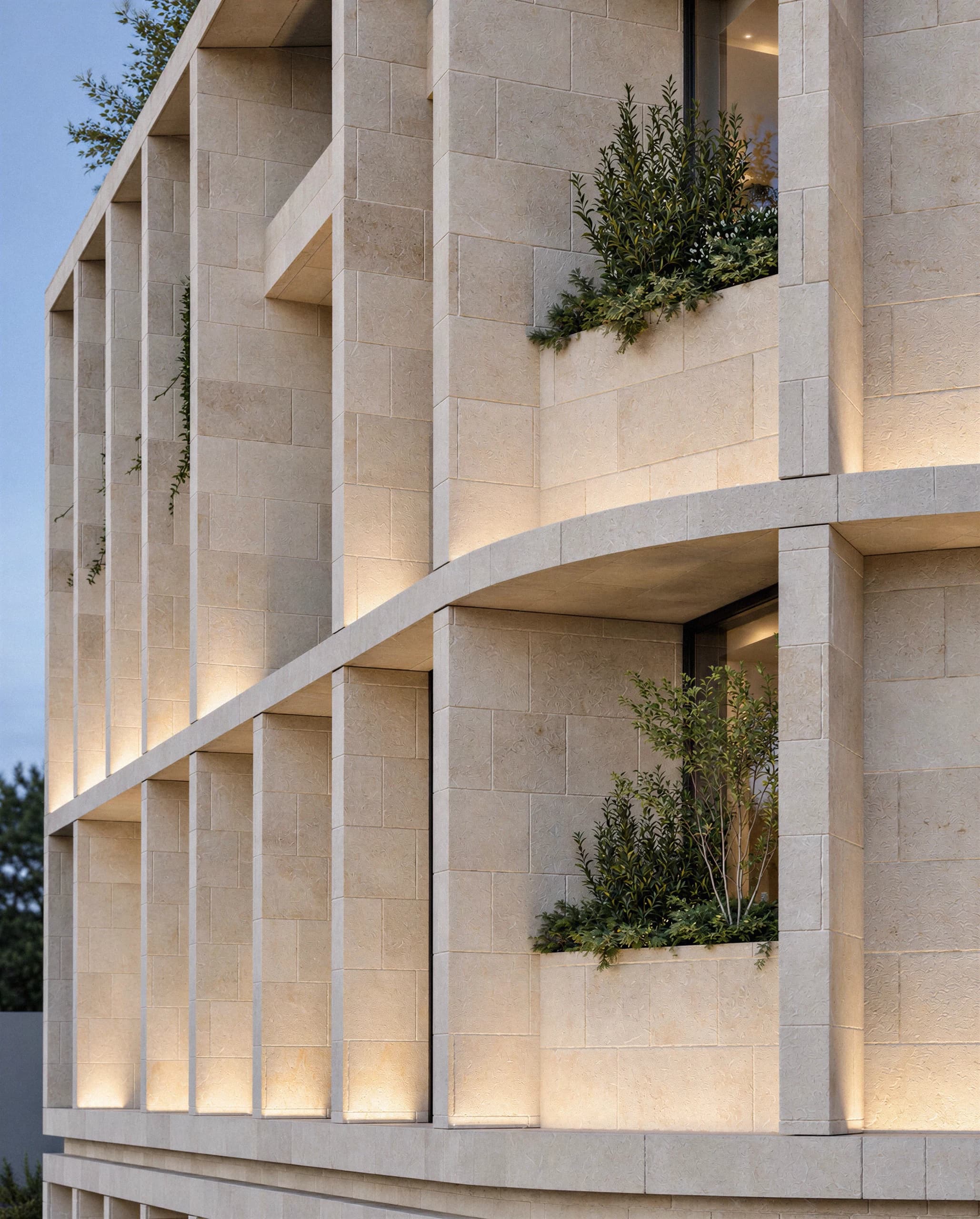 Rosada Building — architectural render 8