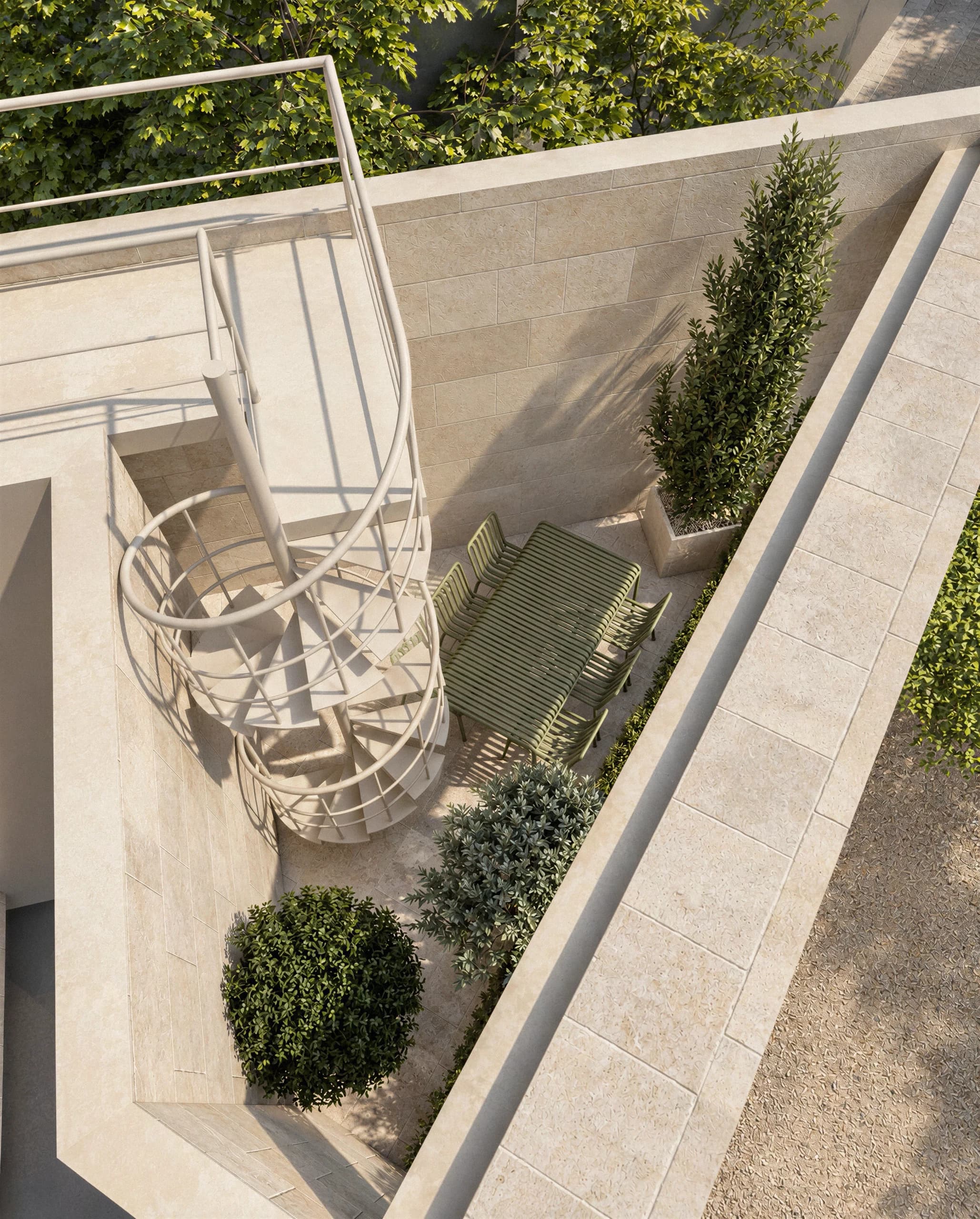 Rosada Building — architectural render 10