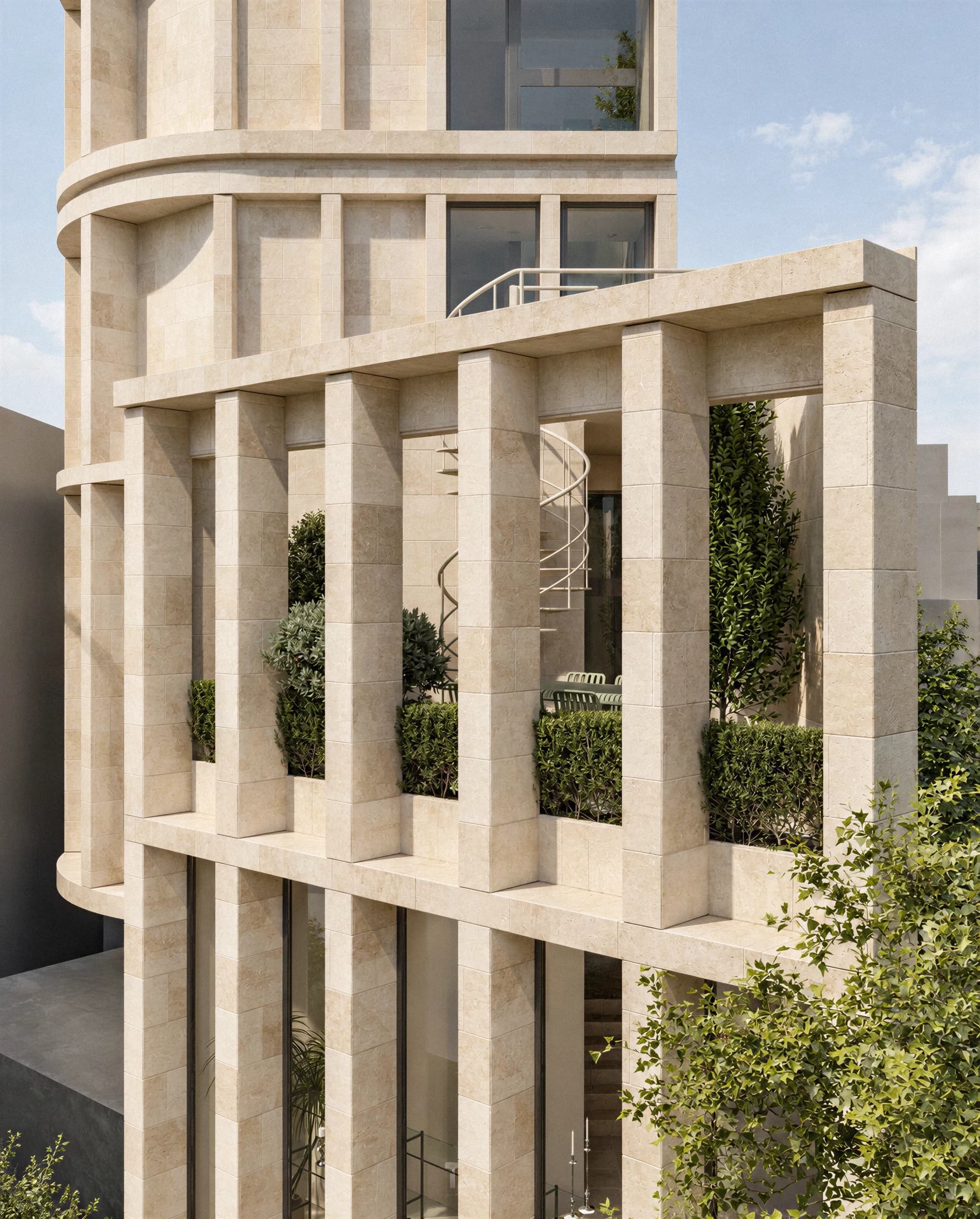 Rosada Building — architectural render 11