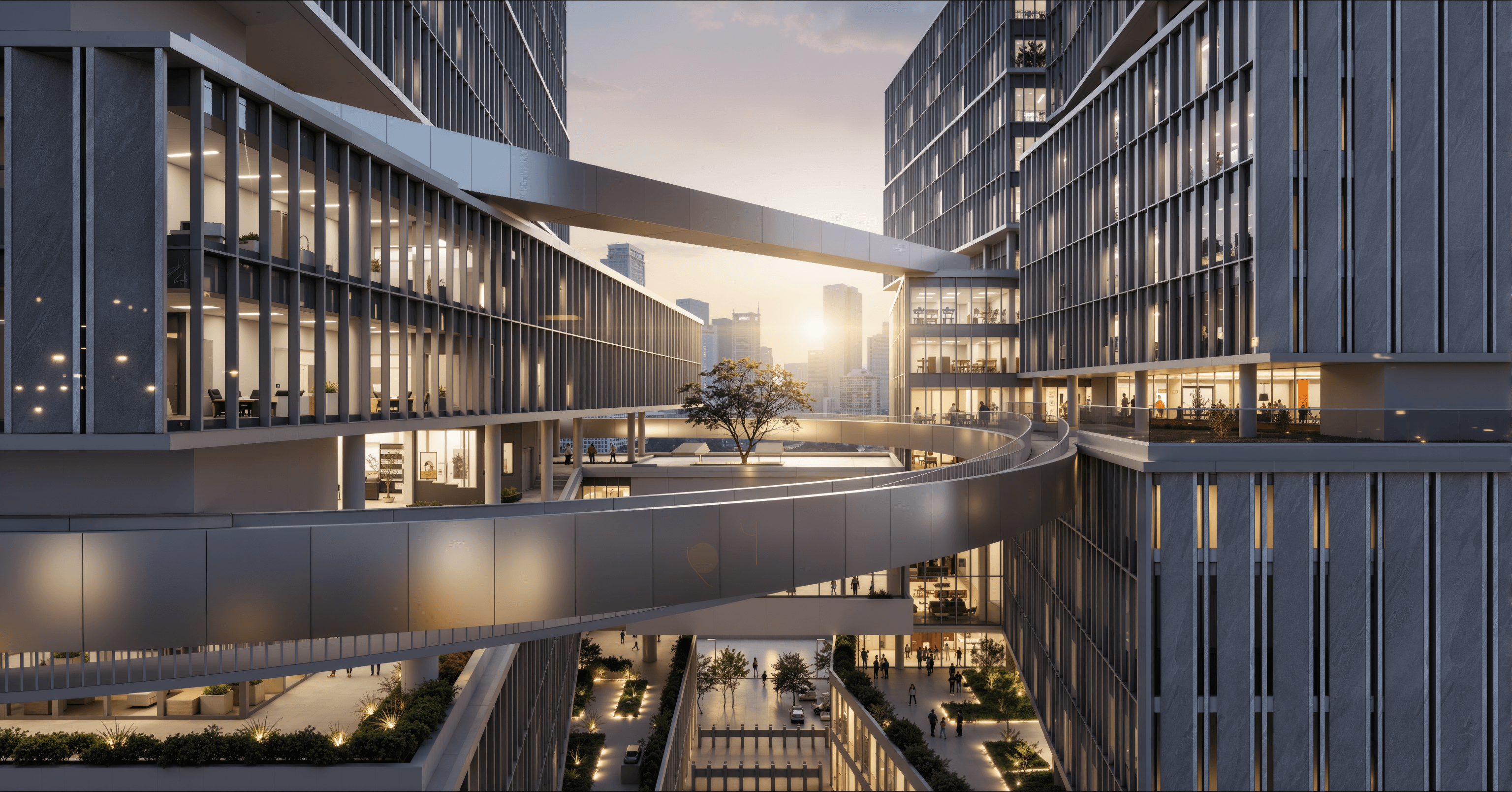 Son Hai - Elcom Tower — architectural render 2