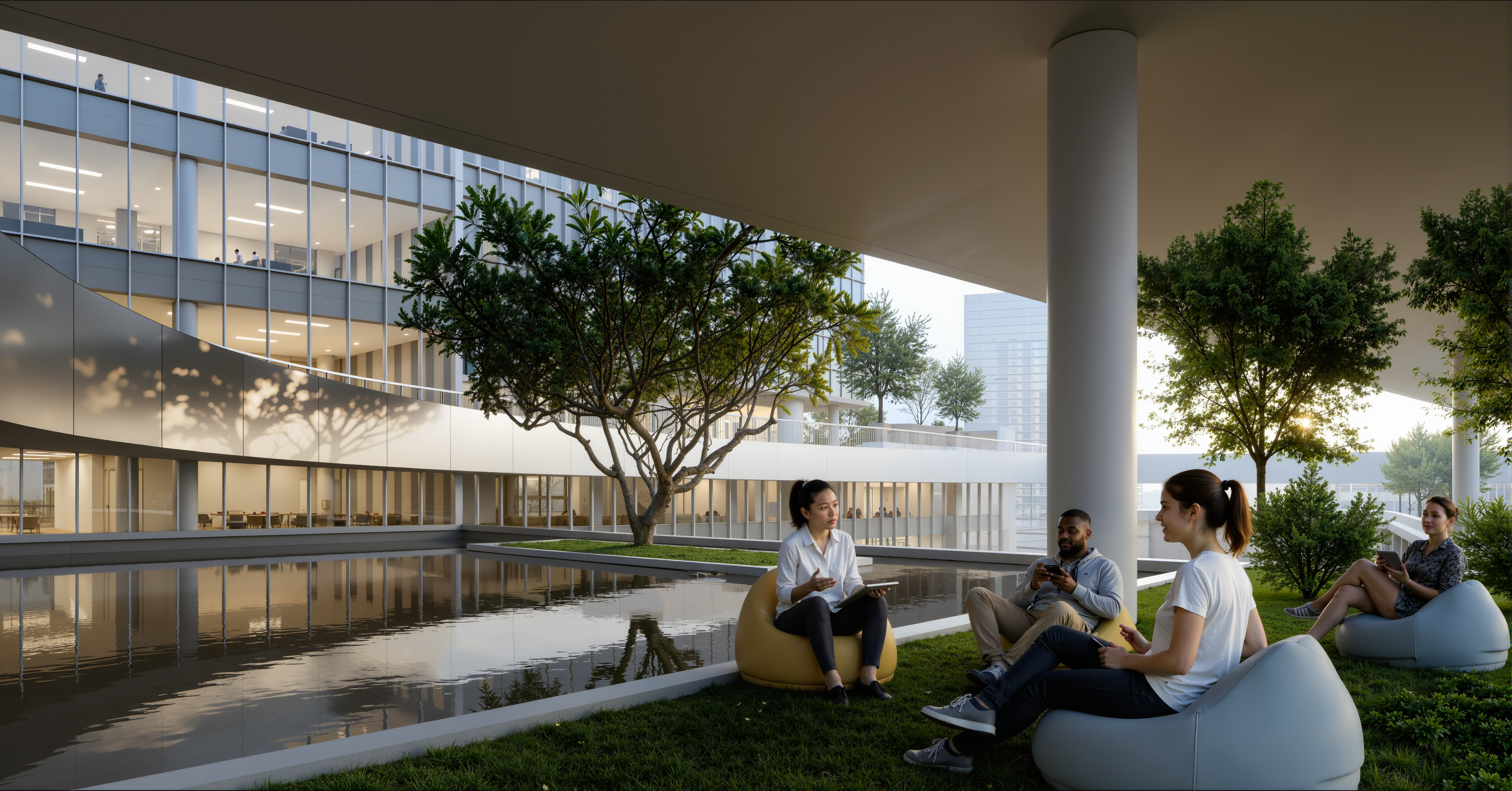 Son Hai - Elcom Tower — architectural render 7