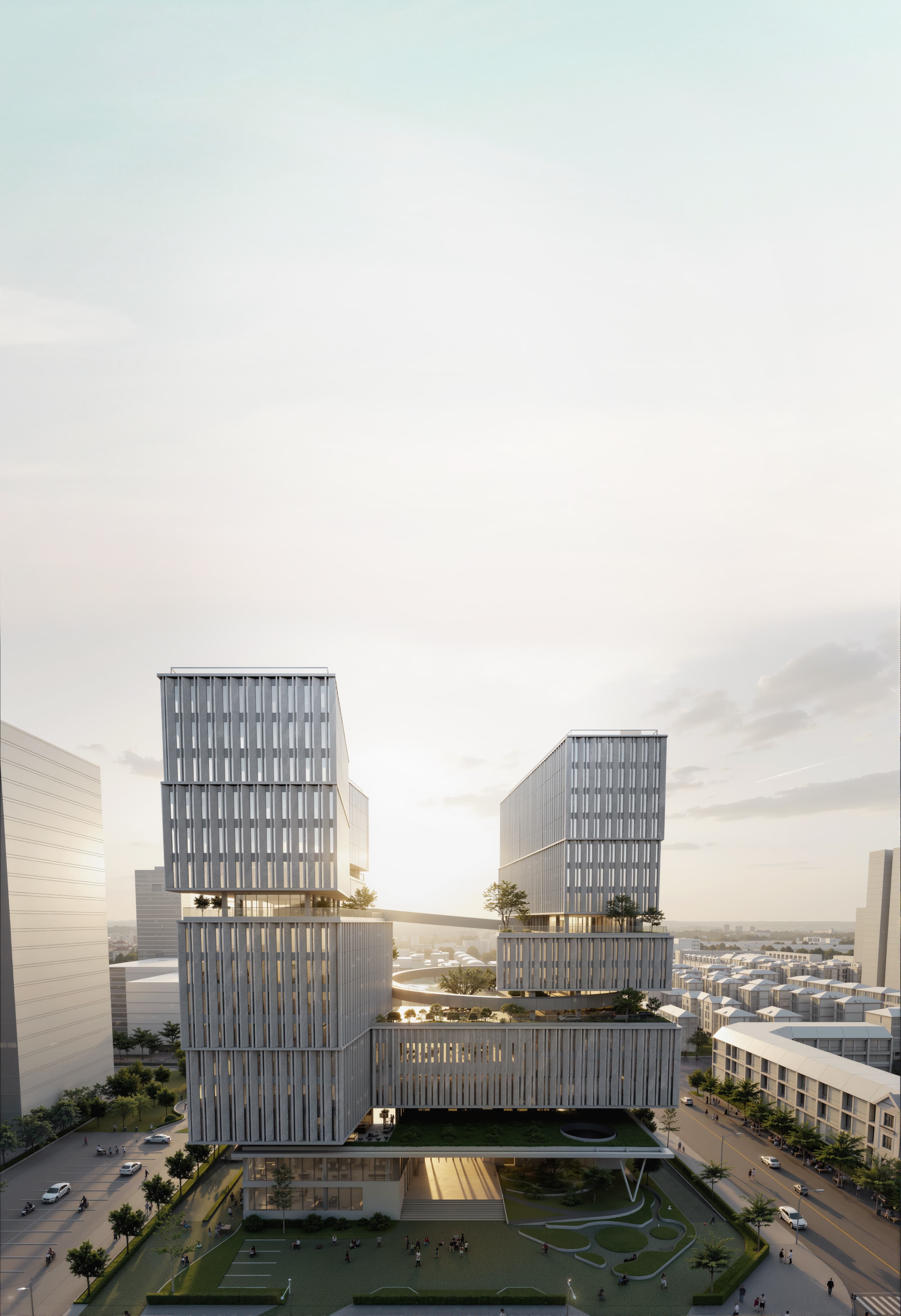 Son Hai - Elcom Tower — architectural render 14