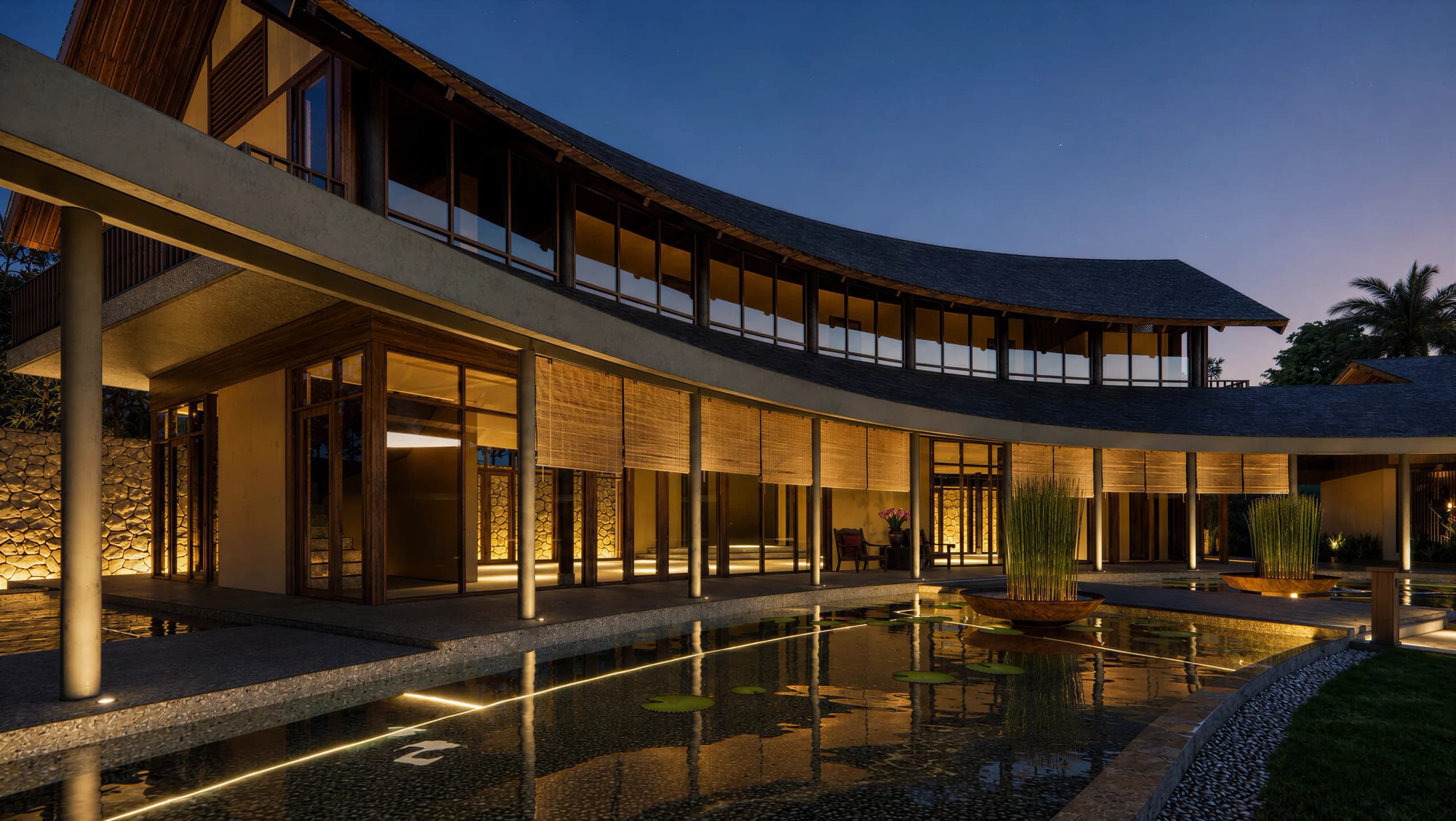 Thang Retreat — architectural render 4