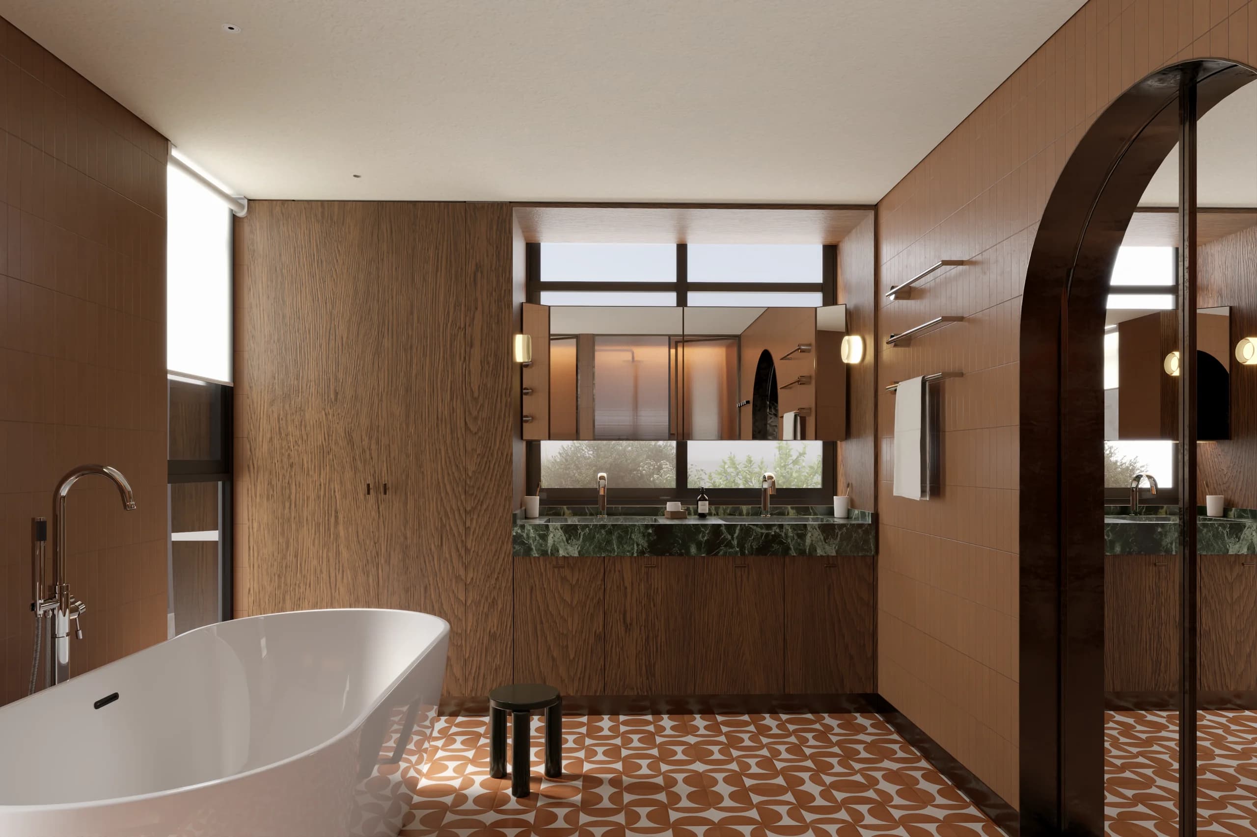 Thuy Khue House — architectural render 16