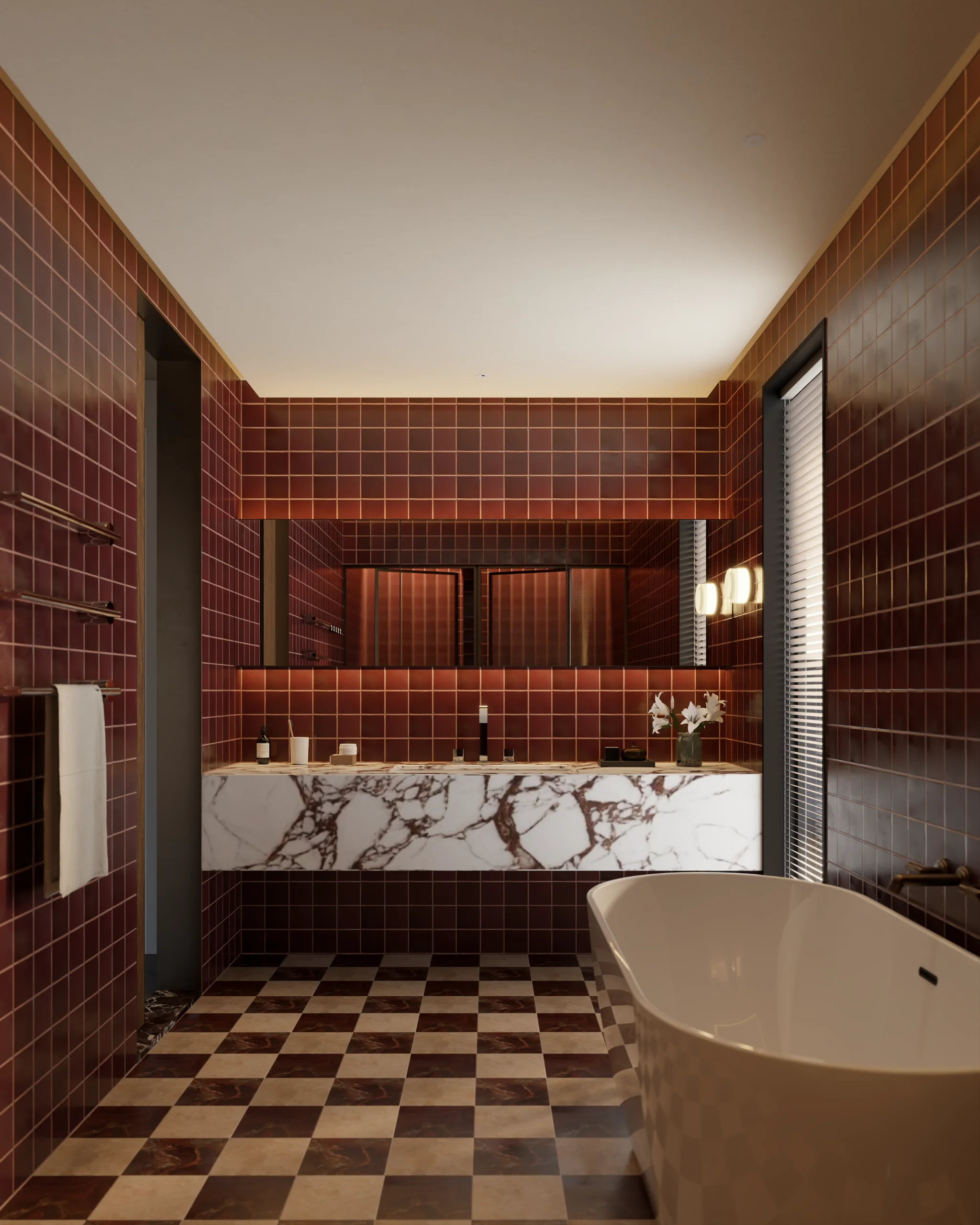 Thuy Khue House — architectural render 26