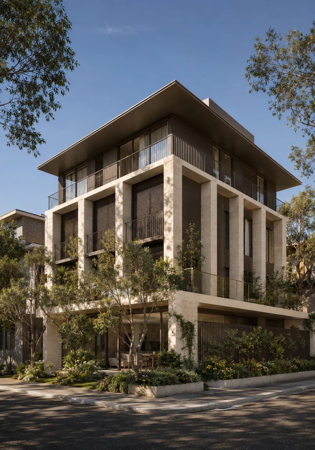 Thuy Khue House — architectural render 27