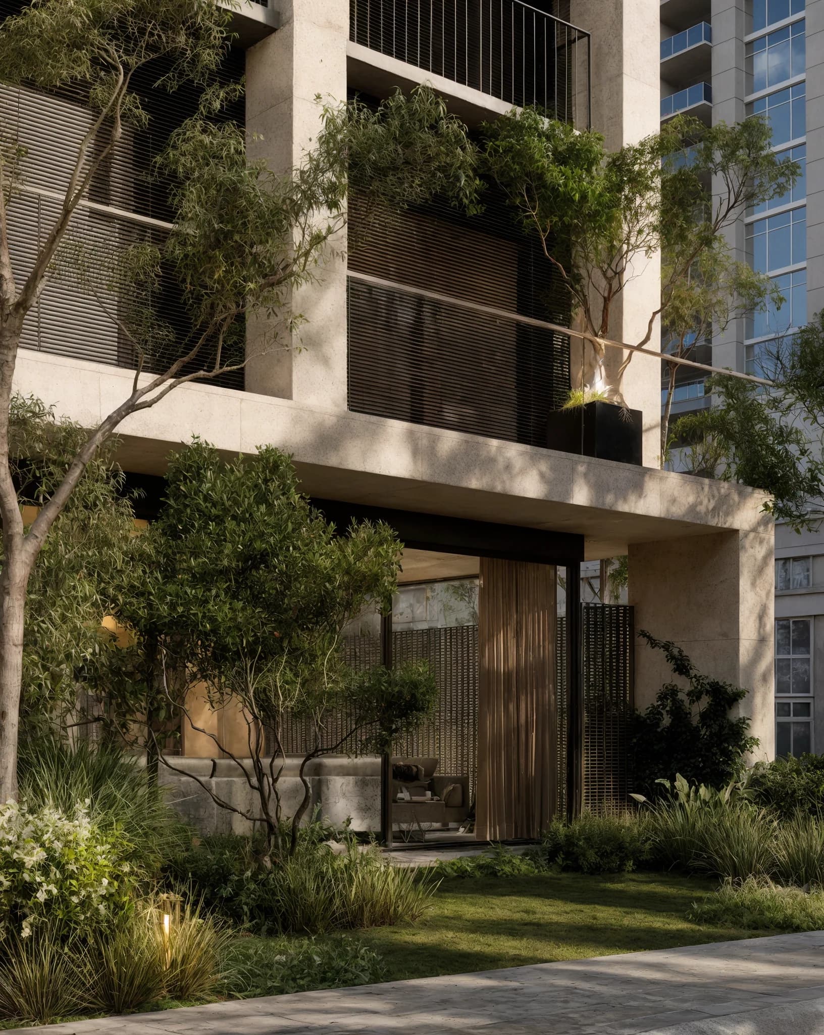 Thuy Khue House — architectural render 28