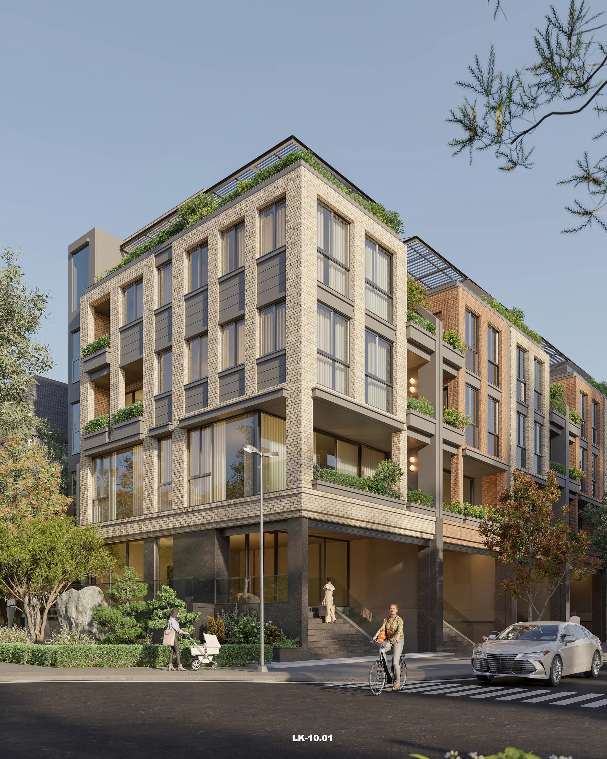 Green Garden — architectural render 1